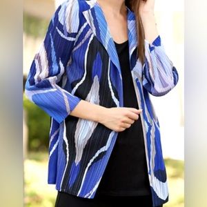 Ming Wang Open Front Jacket Size S